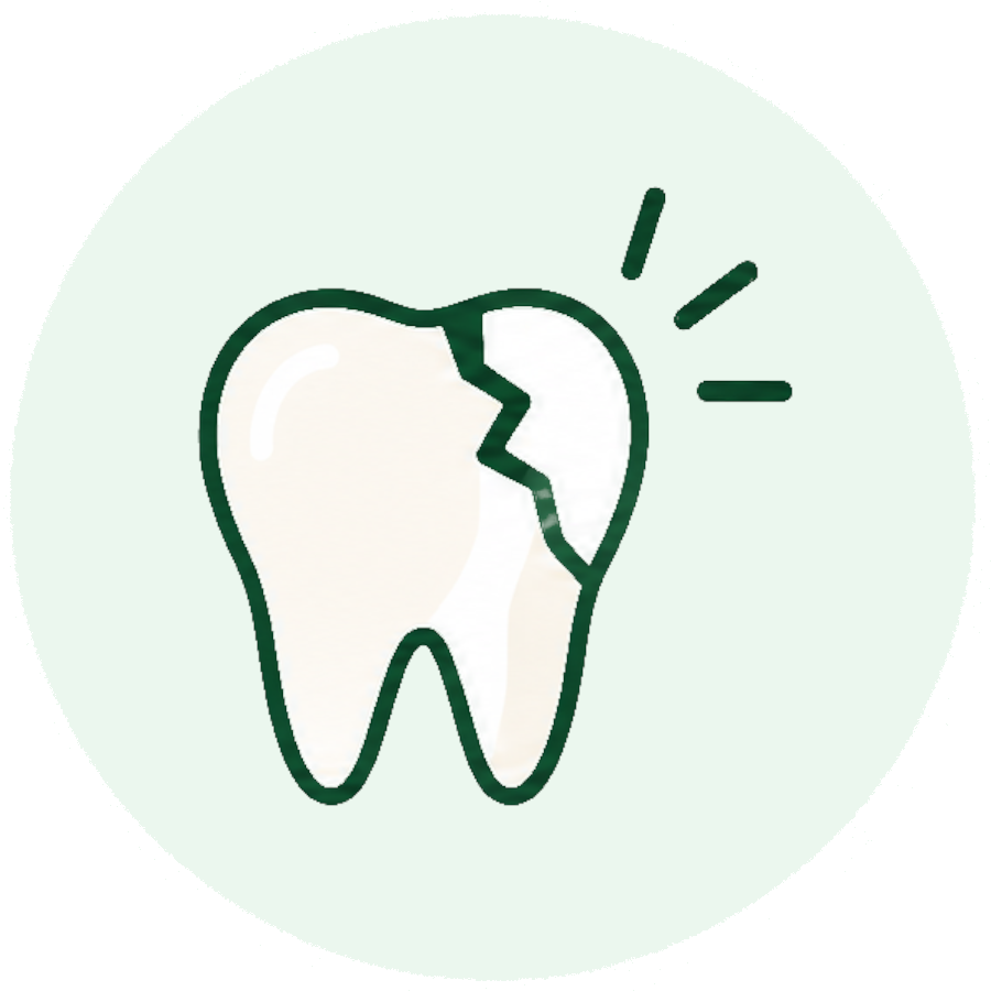 Dientes con daño extenso